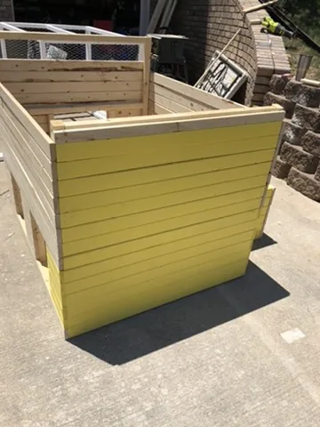 First full side painted